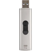 Внешний портативный SSD накопитель Transcend ESD320A, 1 ТБ, Серый (TS1TESD320A)
