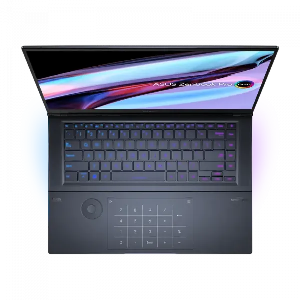 Laptop 16 ASUS Zenbook Pro 16X OLED UX7602VI, Tech Black, Intel Core i9-13900H, 32GB/2048GB, Windows 11 Pro