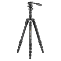 Trepied/Monopod Vanguard VEO3T 235CP, Cap Video, Negru