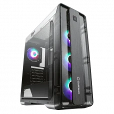 Компьютерный корпус Gamemax MoonLight FRGB, Midi-Tower, Без блока питания, Белый