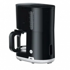 Капельная кофеварка Braun KF1100 BK, 1000Вт, Чёрный