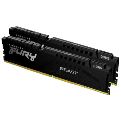Оперативная память Kingston FURY Beast, DDR5 SDRAM, 6000 МГц, 64Гб, KF560C36BBEK2-64