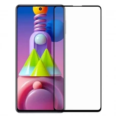 Sticlă de protecție Xcover Samsung Galaxy M51 All Glue, Negru