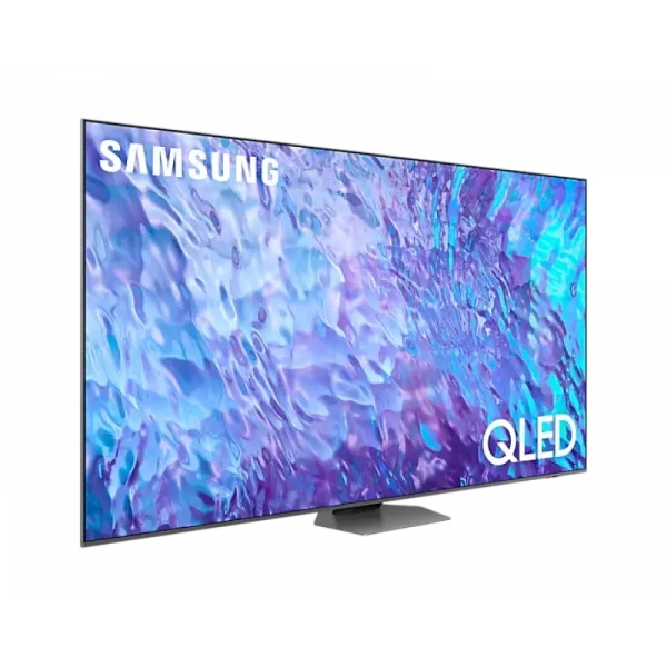 75 QLED SMART Телевизор Samsung QE75Q80CAUXUA, 3840x2160 4K UHD, Tizen, Чёрный