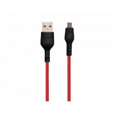 Cablu încărcare și sincronizare XO NB55, Micro-USB/USB Type-A, 1m, Roșu