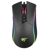 Игровая мышь Havit MS1001S, Чёрный/Серый