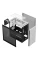 Carcasă PC Deepcool MACUBE 110 WH, Micro-ATX, Fără PSU, Alb