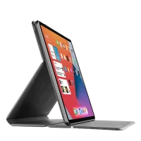 Husă pentru tabletă Cellularline Folio - iPad Air 10.9 (2020), Piele artificială, Negru