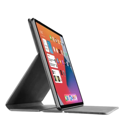 Husă pentru tabletă Cellularline Folio - iPad Air 10.9 (2020), Piele artificială, Negru
