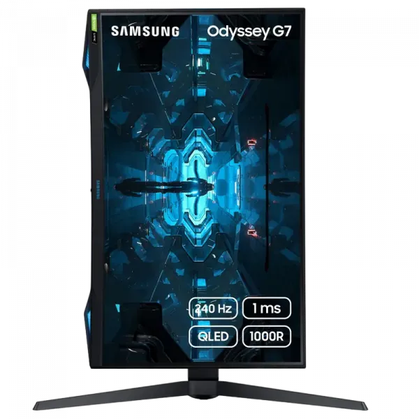 Игровой монитор Samsung C27G75TQSI / 26,9 дюймов / SVA 2560x1440 WQHD / Чёрный