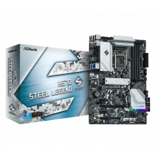 Материнская плата ASRock H570 Steel Legend, LGA1200, Intel H570, ATX