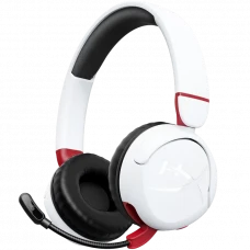 Căști gaming HyperX Cloud Mini, Fără fir, Alb