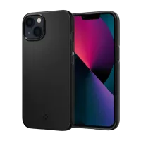 Husă Spigen iPhone 13, Thin Fit, Negru