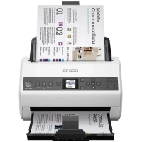 Потоковый Сканер Epson WorkForce DS-730N, A4, Белый