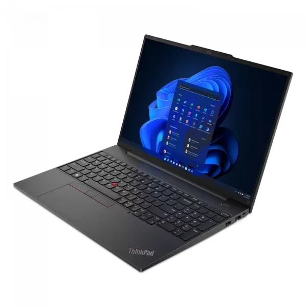 Ноутбук для бизнеса 16 Lenovo ThinkPad E16 Gen 1, Graphite Black, Intel Core i5-1335U, 16Гб/512Гб, Без ОС