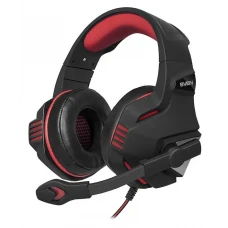 Căști gaming SVEN AP-G890MV, Cu fir, Negru/Roșu