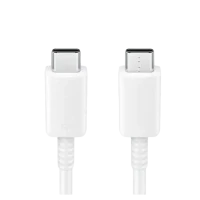 Кабель для зарядки и синхронизации Samsung EP-DN975BWRGRU, USB Type-C/USB Type-C, 1м, Белый