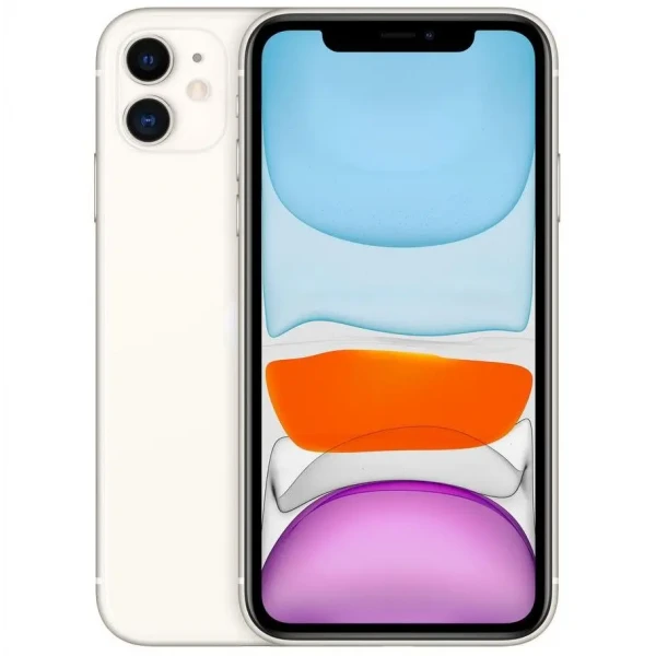 Смартфон Apple iPhone 11 / 128Гб / 4Гб / Белый