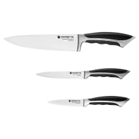 Set de Cuțite Polaris Millennium-3SS, Negru