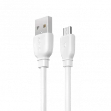 Cable de date Remax RC-138m, USB/micro-USB, 1m, Alb