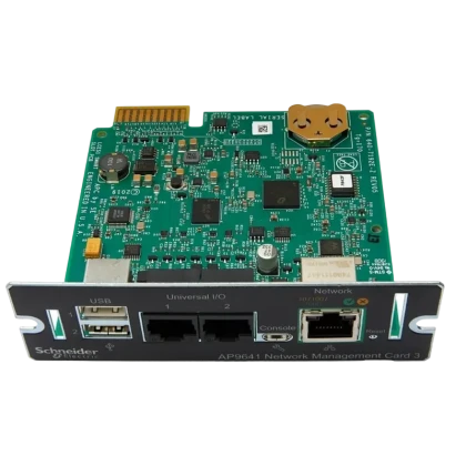 Card de gestionare a rețelei APC AP9641, Turn