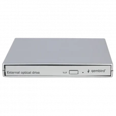 Unitate DVD-RW Gembird DVD-USB-02-SV, USB 2.0, Argintiu