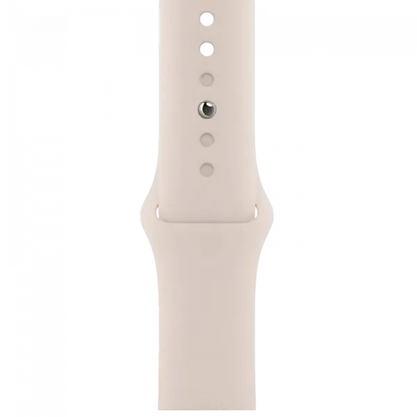 Умные часы Apple Watch SE, 44мм, Алюминиевый корпус с ремешком Starlight Sport