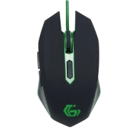 Gaming Mouse Gembird MUSG-001-G, Negru/Verde