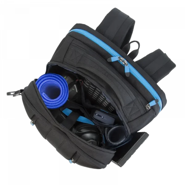 Рюкзак для ноутбука RivaCase Borneo, 17.3, Полиэстер, Чёрный