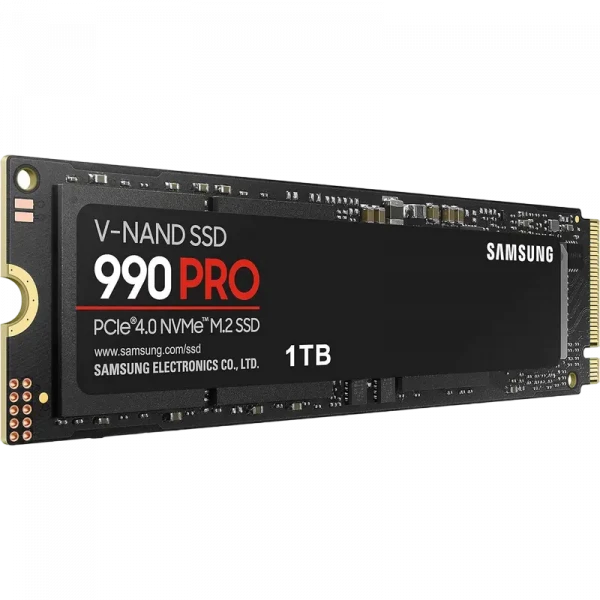 Накопитель SSD Samsung 990 PRO, 1000Гб, MZ-V9P1TOB/AM