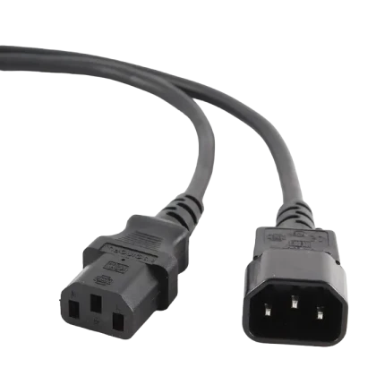 Cablu de alimentare Cablexpert Extins PC-189, 1.8 m, Negru