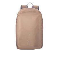 Rucsac pentru Laptop Bobby Soft, 15.6, Textil, Cafeniu