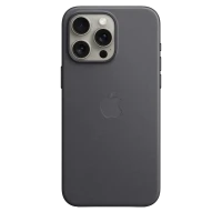 Husă Apple iPhone 15 Pro Max FineWoven Case with MagSafe, Negru