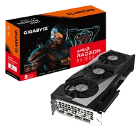 Видеокарта Gigabyte GV-R76GAMING OC-8GD, 8GB GDDR6 128бит