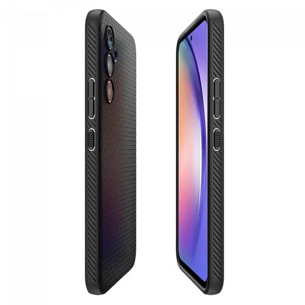 Husă Spigen Samsung A54, Liquid Air, Negru Mat