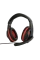 Căști gaming Gembird GHS-03, Cu fir, Negru/Roșu