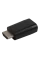 Видеоконвертер Cablexpert A-HDMI-VGA-001, HDMI (M) - VGA D-Sub, 1м, Чёрный