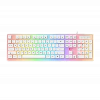 Tastatură Havit KB876L, Cu fir, Alb