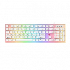 Tastatură Havit KB876L, Cu fir, Alb