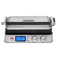 Электрический Гриль DeLonghi Scultura CGH1030D, 2000Вт, Нержавеющая сталь