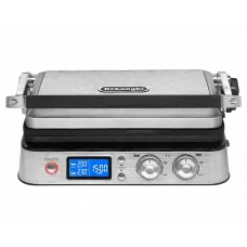 Grătar electric DeLonghi Scultura CGH1030D, 2000W, Inox