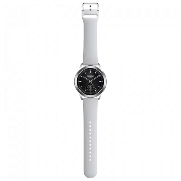Ceas inteligent Xiaomi Watch S3, Argintiu