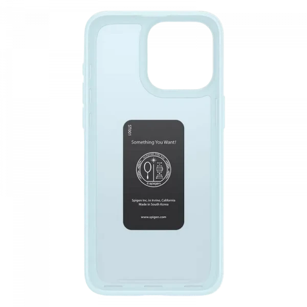 Husă Spigen iPhone 15 Pro Thin Fit, Albastru stins