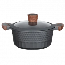 Cratiță RESTO 93501, 2.6L, 20cm, Negru