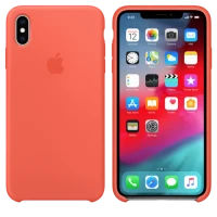 Чехол Apple iPhone XS Max Case, Нектарин