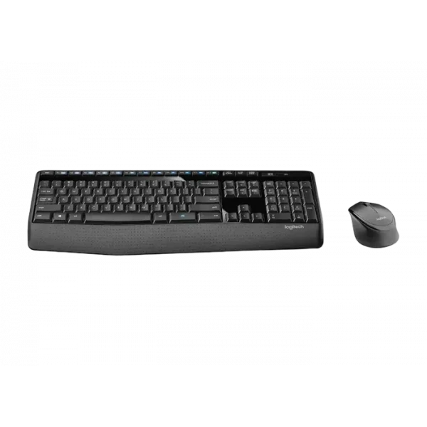 Клавиатура и мышь Logitech MK345, Беспроводное, Чёрный