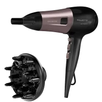 Фен Rowenta Powerline CV5940F0, 2400 Вт, Чёрный | Розовый