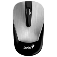 Mouse Wireless Genius ECO-8015, Argintiu