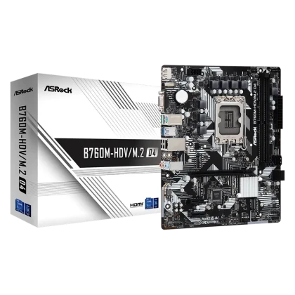 MB S1700 ASRock B760M-HDV/M.2 D4 mATX