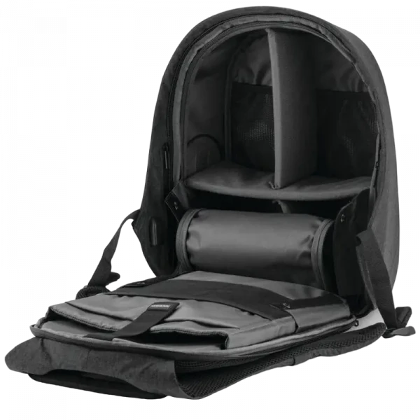 Rucsac pentru Laptop Bobby Hero Regular, 15.6, Piele artificială, Negru